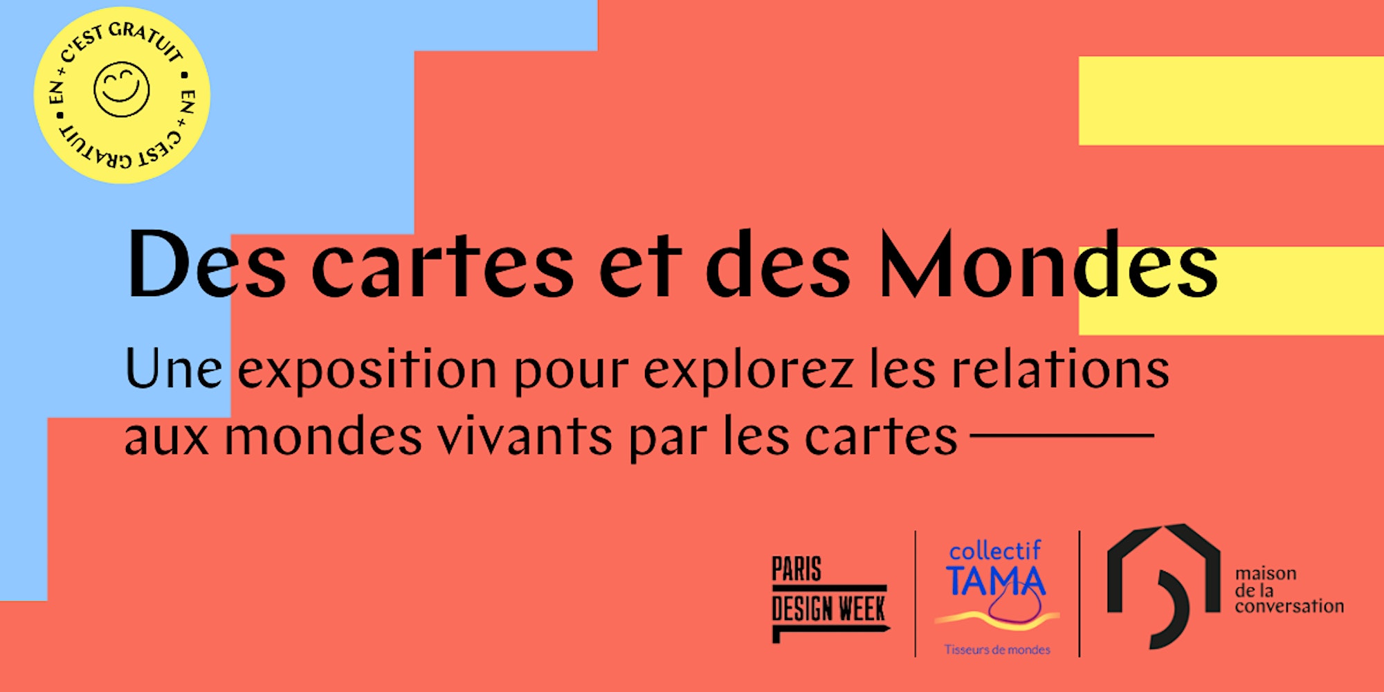 Exposition - Des cartes et des mondes - La maison de la Conversation, image size:2000x1000