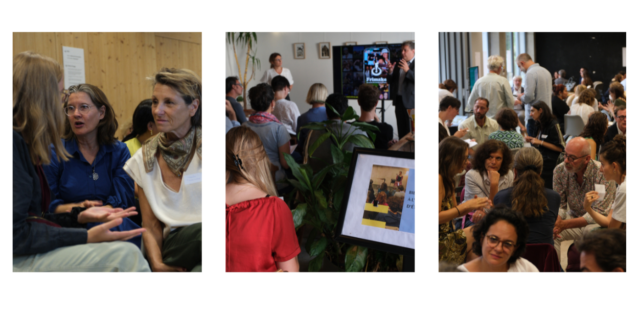Photo de l'université d'été du lien social ayant eu lieu en aoüt 2025 à la maison de la conversation